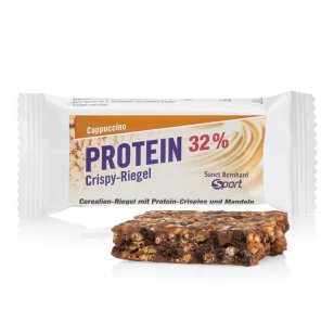 Protein Crispy Bar 32 % cappuccino Cappuccino: 35 g